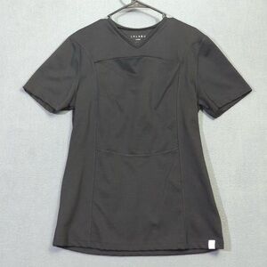 Lalabu Dad Shirt Men's L Black Short Sleeve V-Neck Baby Pouch